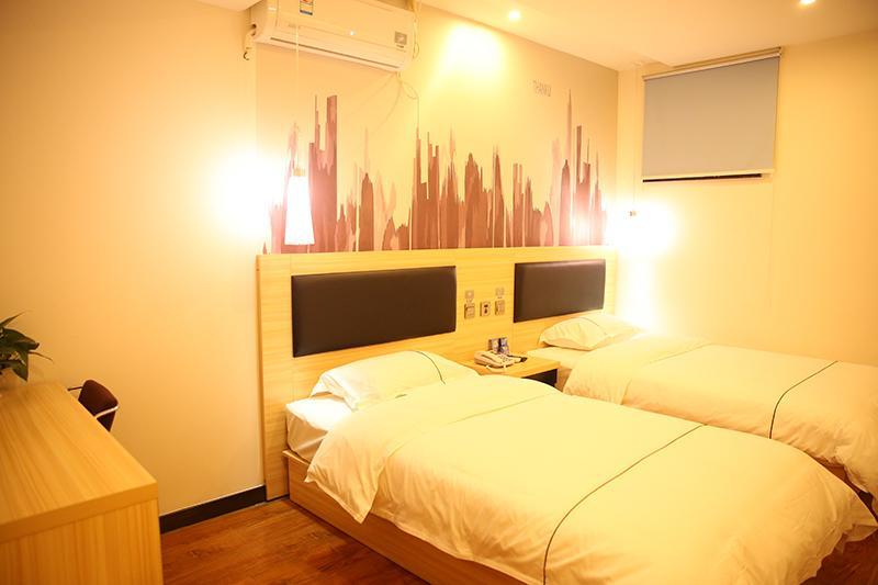 Thank Inn Chain Hotel Shandong Weifang Qingzhou Railway Station Gaoliu Exterior photo